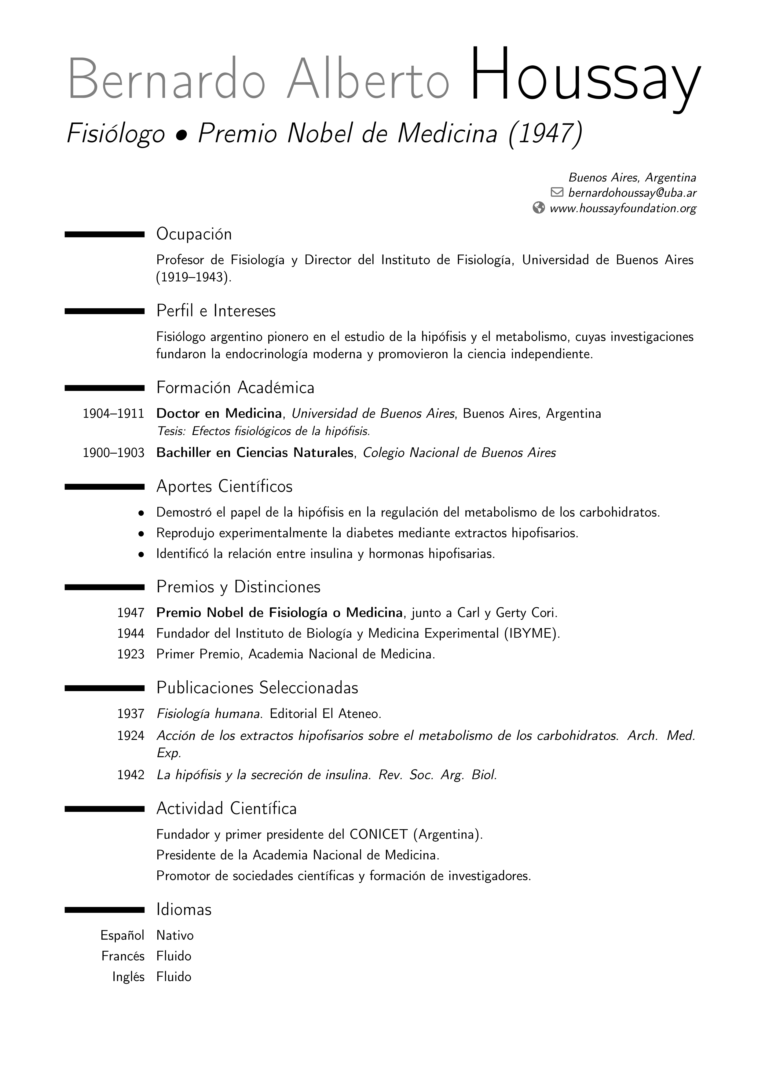 Ejemplo CV 3